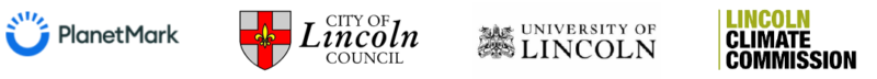 Logos of the Lincolnshire Climate Commission organisations