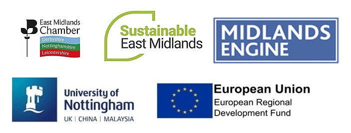 Logos of businesses and organisations involved in this event