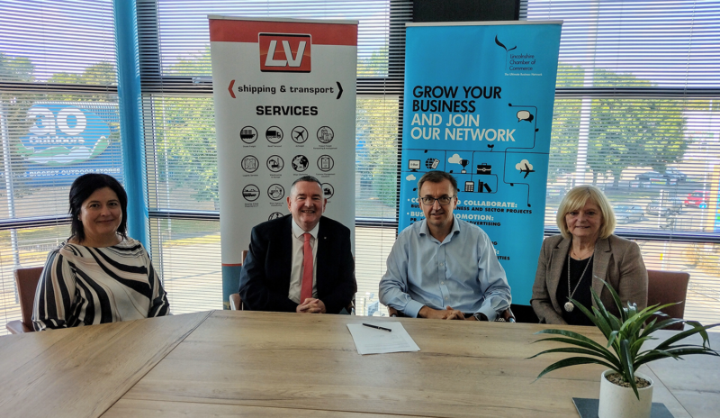 Chamber and LV Shipping Team for strategic partner Picture