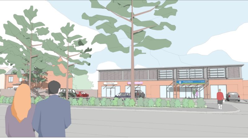 Artist's impression of a new Lincolnshire co-op store on Skellingthorpe Road in Lincoln
